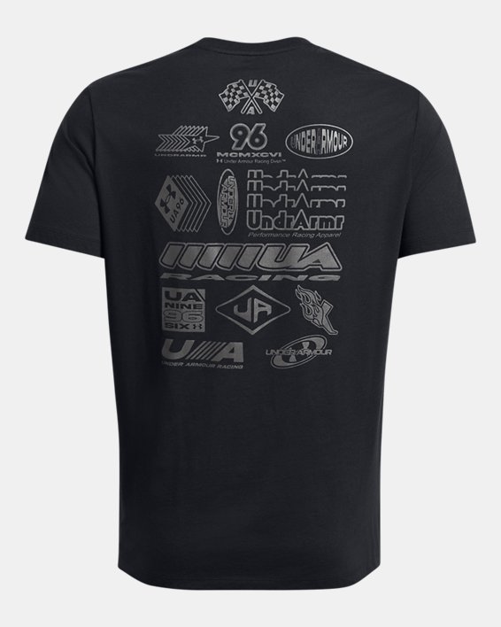 Camiseta de manga corta UA Launch para hombre, Black, pdpMainDesktop image number 3